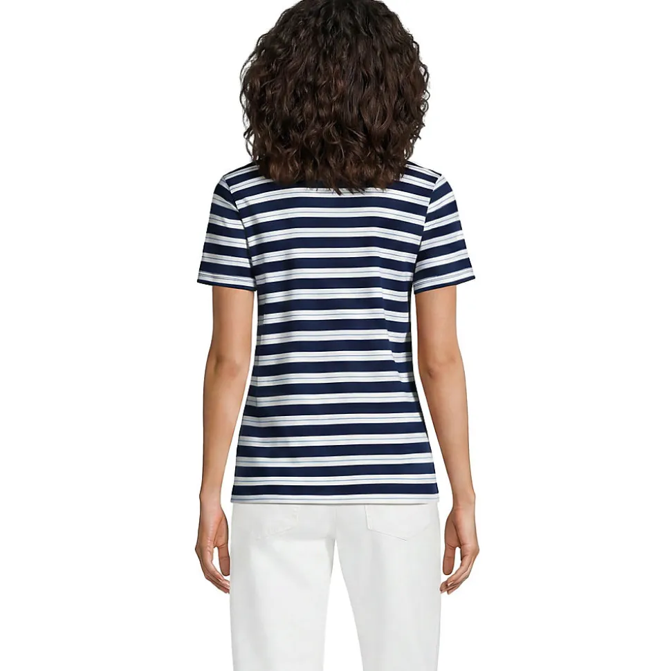 Supima-Poloshirt für Damen