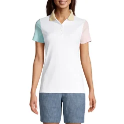 Supima-Poloshirt für Damen