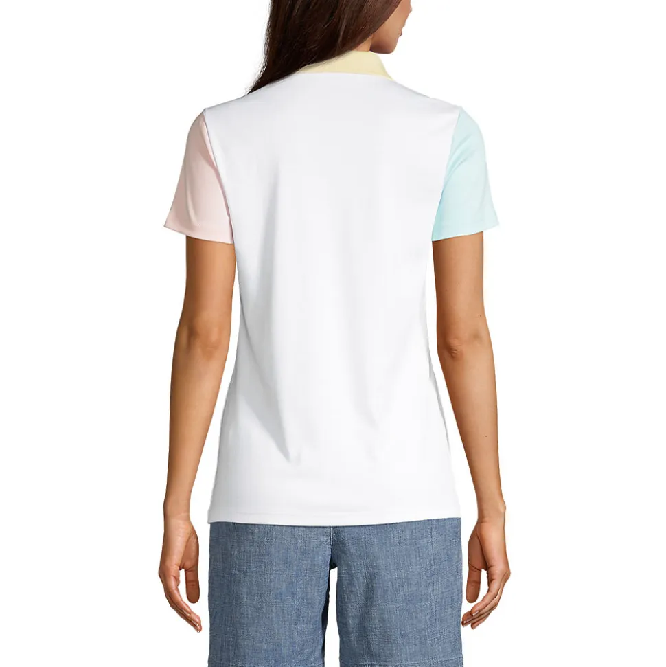 Supima-Poloshirt für Damen