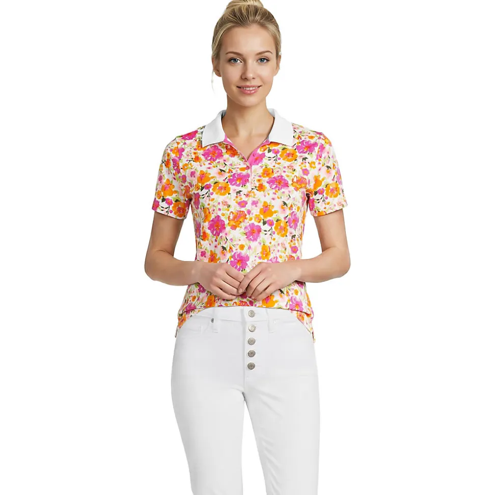 Supima-Poloshirt für Damen