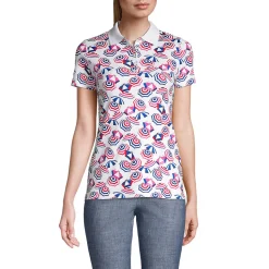 Supima-Poloshirt für Damen