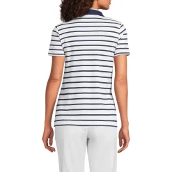 Supima-Poloshirt für Damen