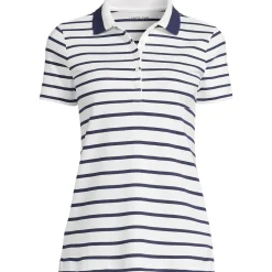 Supima-Poloshirt für Damen