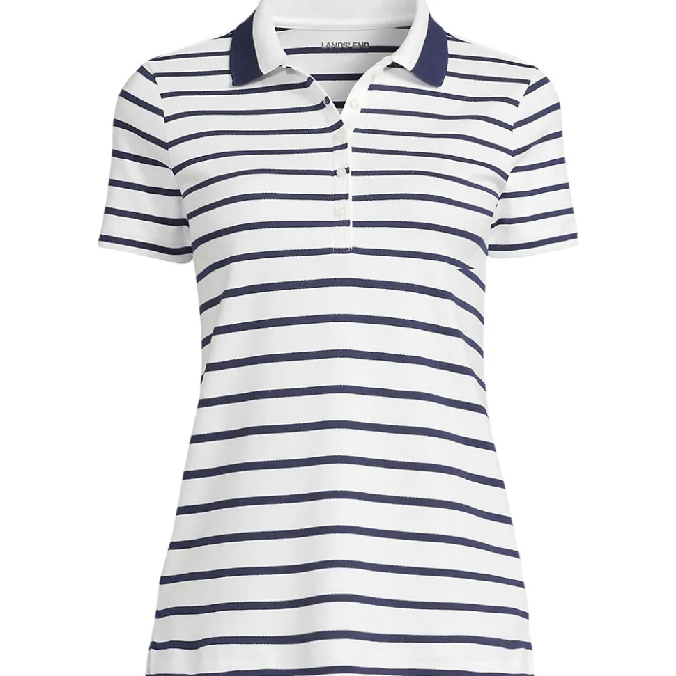 Supima-Poloshirt für Damen