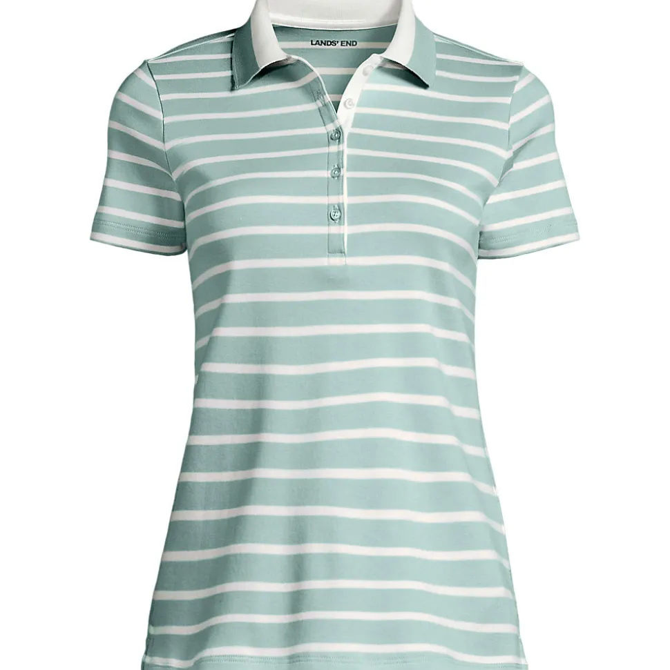 Supima-Poloshirt für Damen
