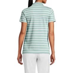 Supima-Poloshirt für Damen