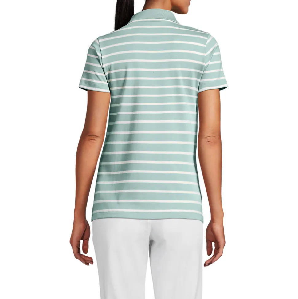 Supima-Poloshirt für Damen