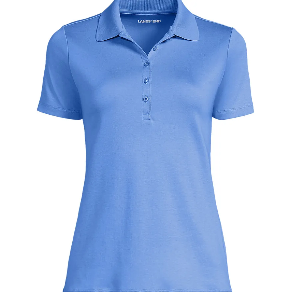 Supima-Poloshirt für Damen