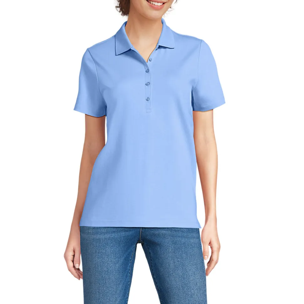 Supima Polo-Shirt für Damen