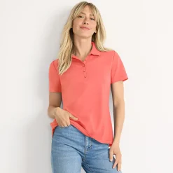 Supima Polo-Shirt für Damen