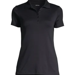 Supima-Poloshirt für Damen in Plus-Größe