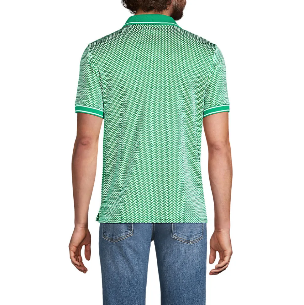 Supima Poloshirt mit Brusttasche für Herren