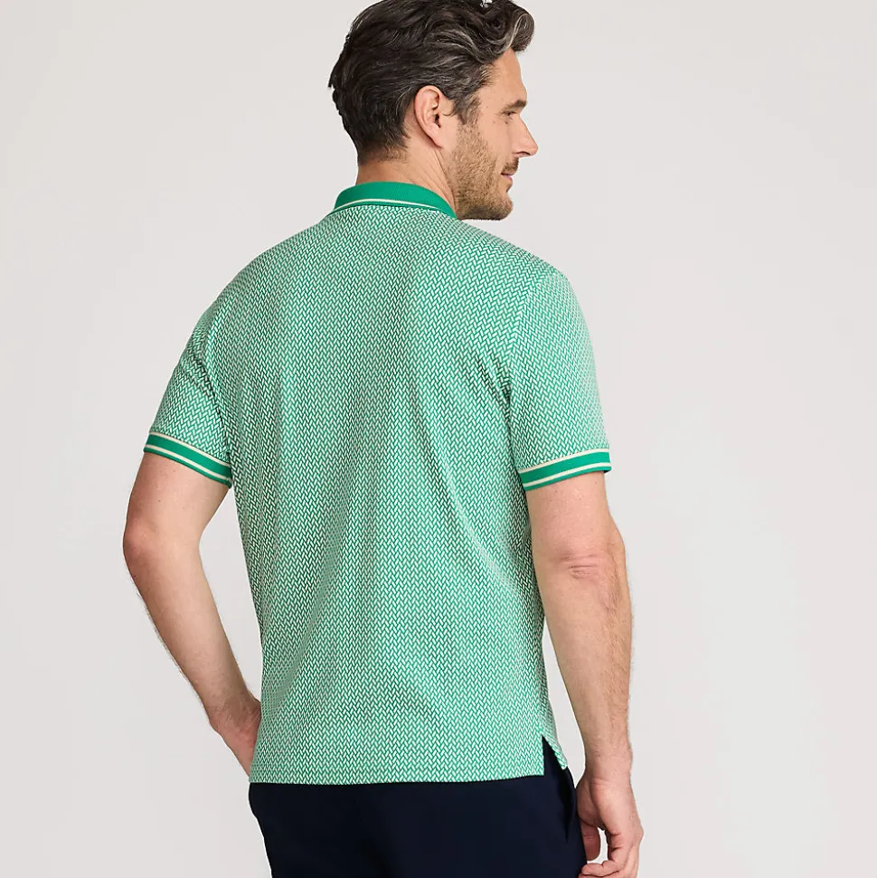 Supima Poloshirt mit Brusttasche für Herren