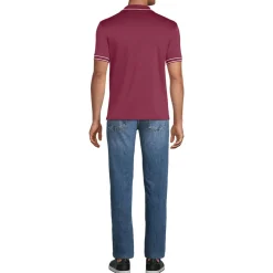 Supima Poloshirt mit Brusttasche für Herren