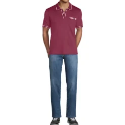 Supima Poloshirt mit Brusttasche für Herren