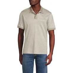 Supima Poloshirt mit Brusttasche für Herren