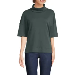 Supima Rollkragenshirt für Damen