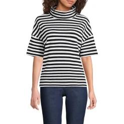 Supima Rollkragenshirt für Damen