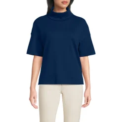 Supima Rollkragenshirt für Damen