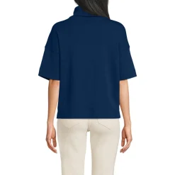 Supima Rollkragenshirt für Damen