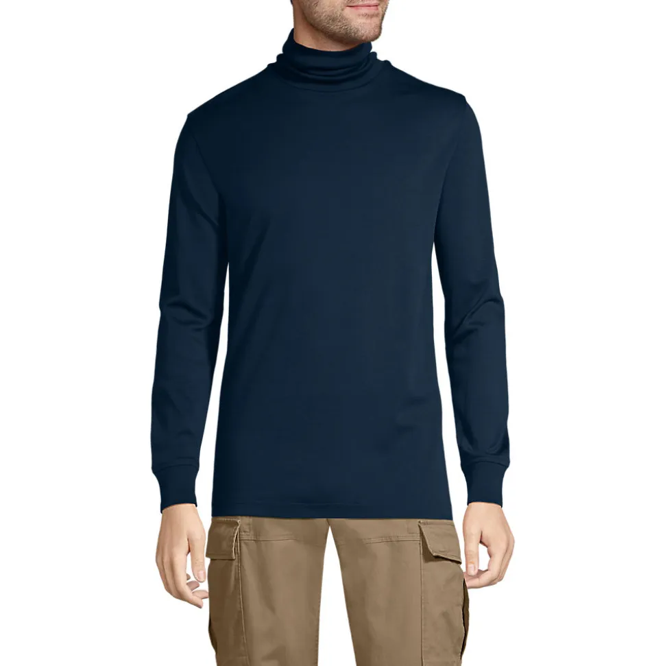 Supima Rollkragenshirt für Herren, Classic Fit