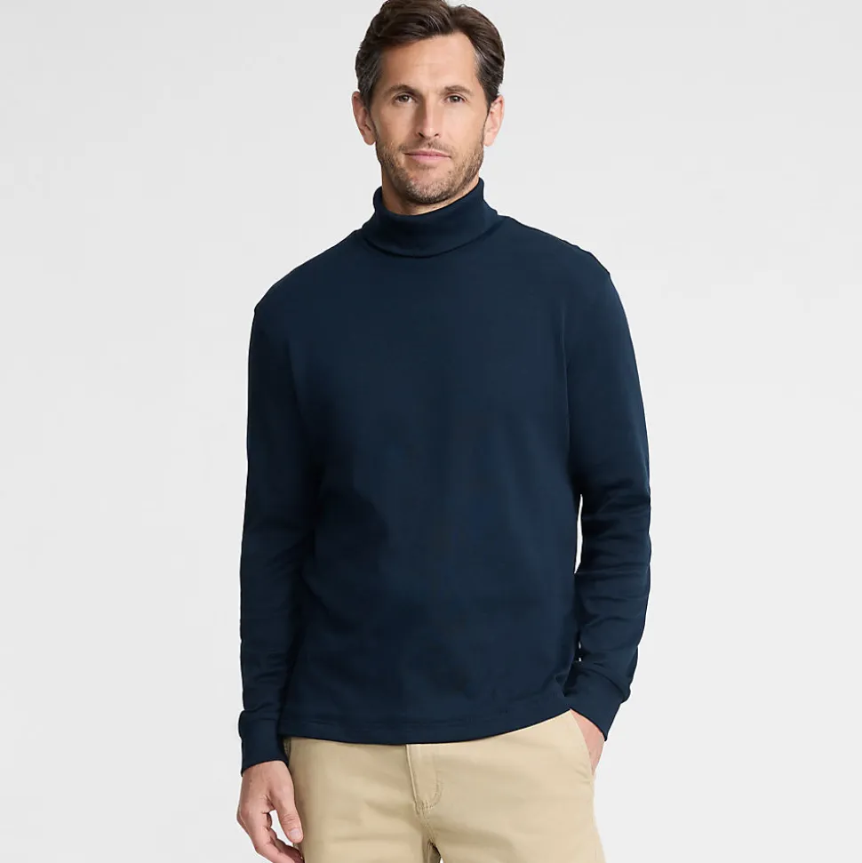 Supima Rollkragenshirt für Herren, Classic Fit