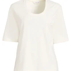 Supima Rundhalsshirt für Damen