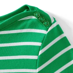 Supima-Shirt aus Baumwolle mit U-Boot-Ausschnitt für Damen