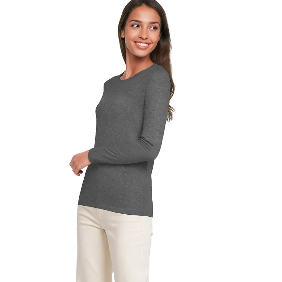 Supima-Shirt, Langarm