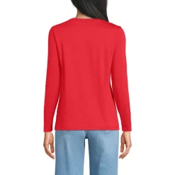 Supima-Shirt, Langarm