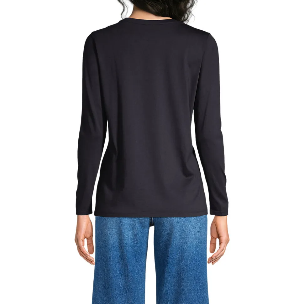 Supima-Shirt, Langarm