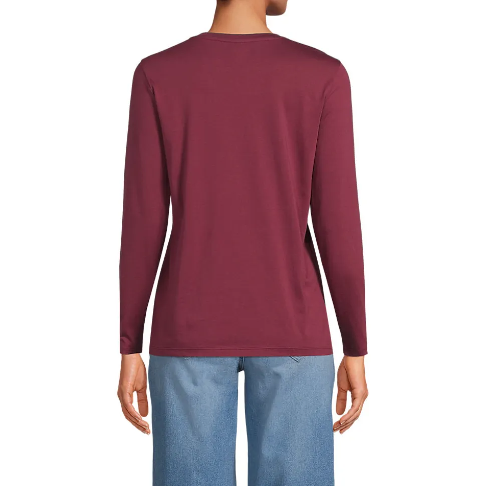 Supima-Shirt, Langarm