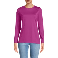 Supima-Shirt, Langarm