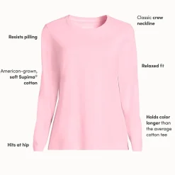 Supima-Shirt, Langarm
