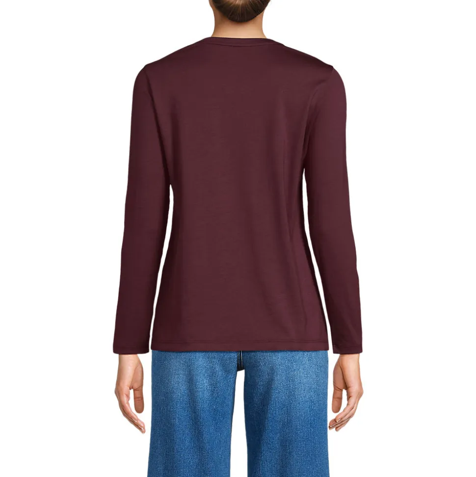 Supima-Shirt, Langarm