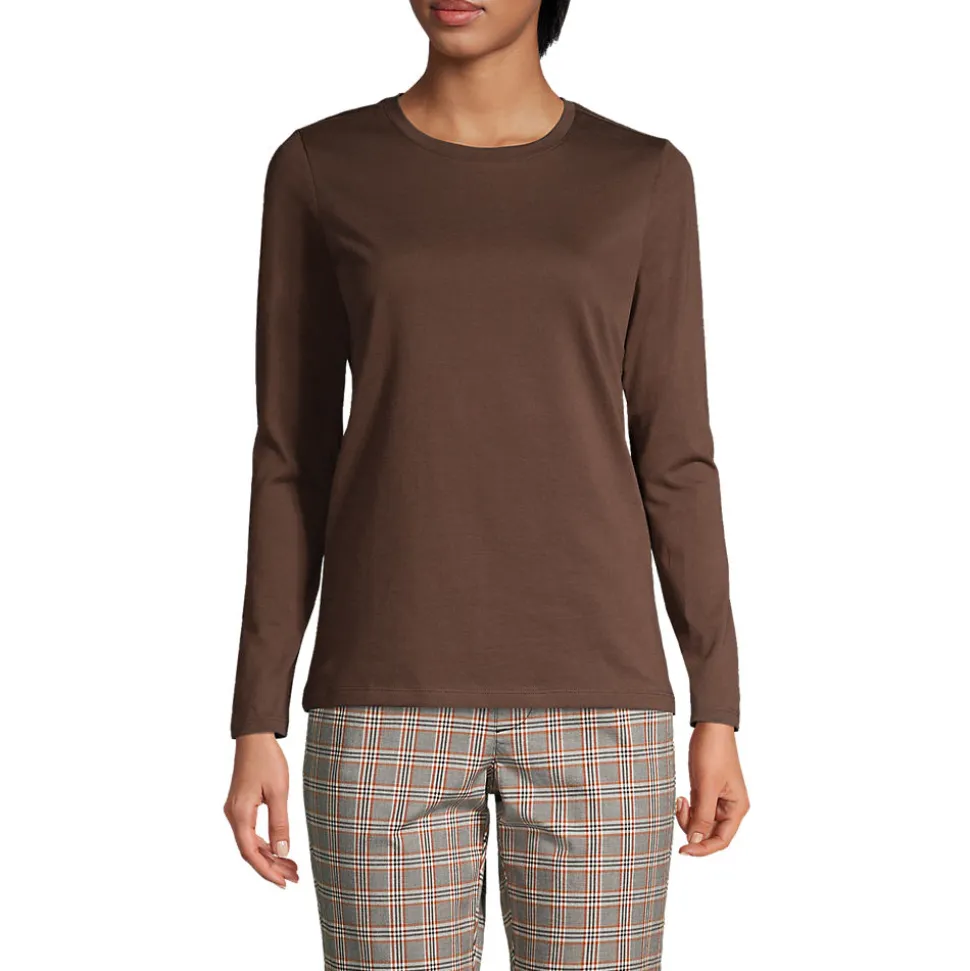 Supima-Shirt, Langarm