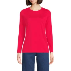 Supima-Shirt, Langarm