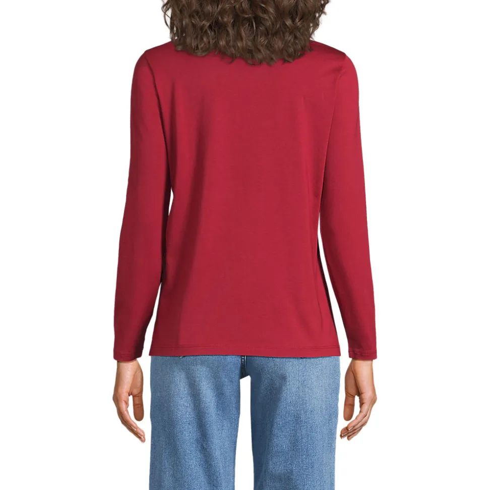 Supima-Shirt, Langarm