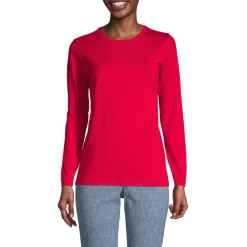 Supima-Shirt, Langarm
