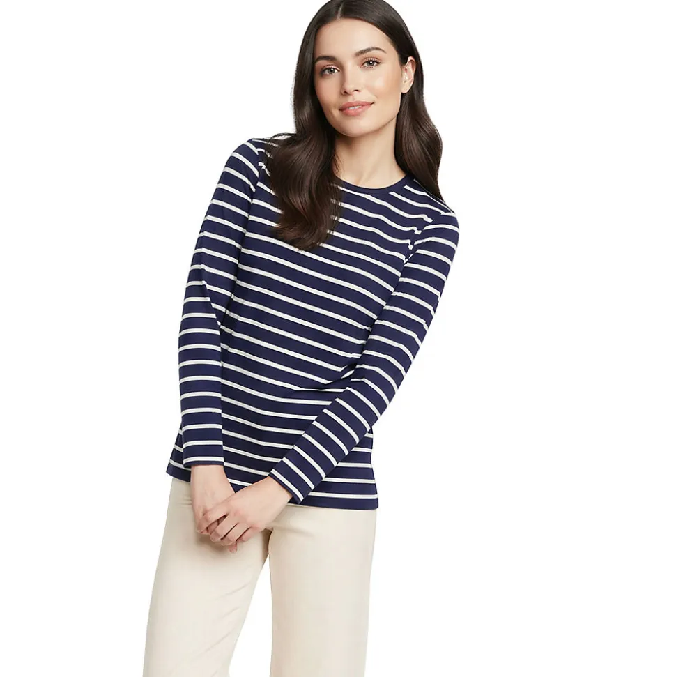 Supima-Shirt, Langarm