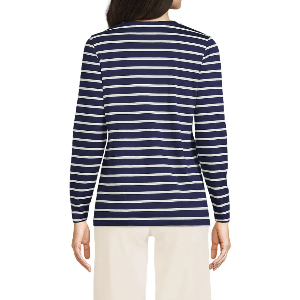 Supima-Shirt, Langarm