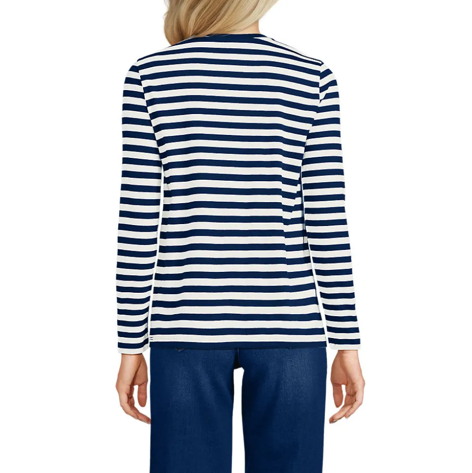 Supima-Shirt, Langarm