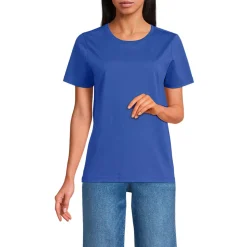 Supima T-Shirt mit Rundhalsausschnitt für Damen