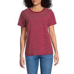 Supima T-Shirt mit Rundhalsausschnitt für Damen