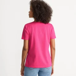 Supima T-Shirt mit Rundhalsausschnitt für Damen