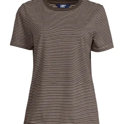 Supima T-Shirt mit Rundhalsausschnitt für Damen