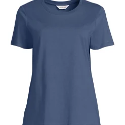 Supima T-Shirt mit Rundhalsausschnitt für Damen