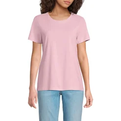 Supima T-Shirt mit Rundhalsausschnitt für Damen