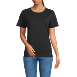 Supima T-Shirt mit Rundhalsausschnitt für Damen