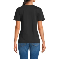 Supima T-Shirt mit Rundhalsausschnitt für Damen